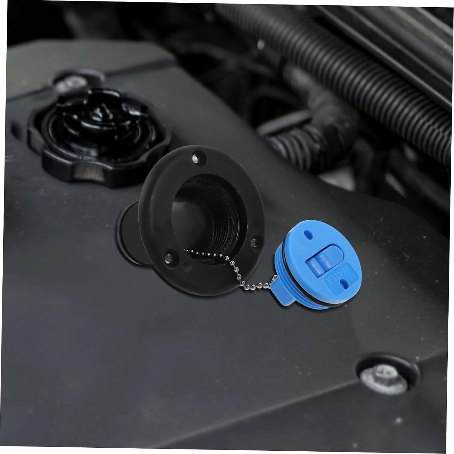 Water Fill Cap Rv Fresh Water Tank Cover Accessories Plastic Hatch Cover for Boat Inlet