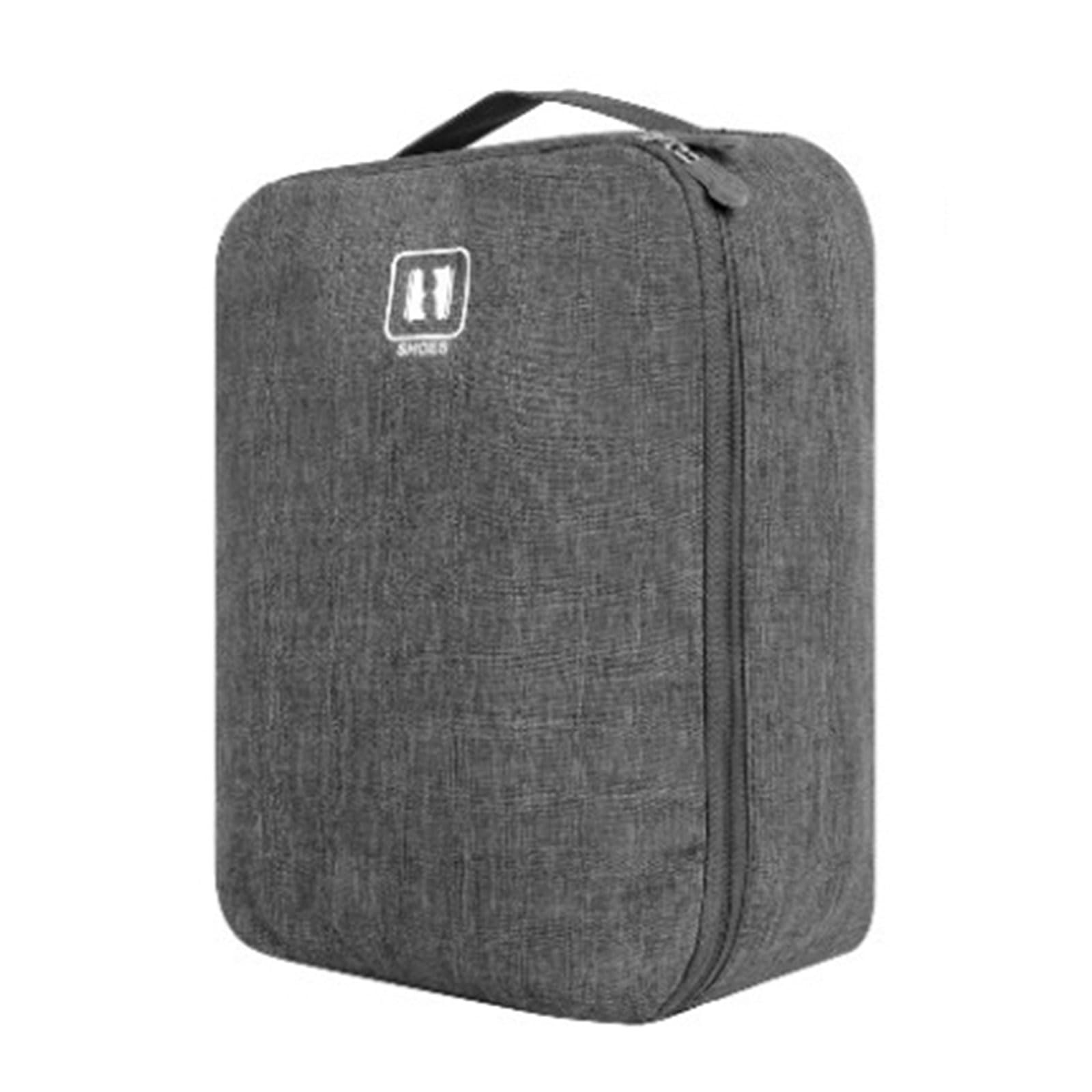 Torba do przechowywania, podróżna torba na buty Trwały organizer do przechowywania butów w podróży Mieści do 3 par butów Wodoodporny przenośny uchwyt na buty Torba/41(Navy blue,L)