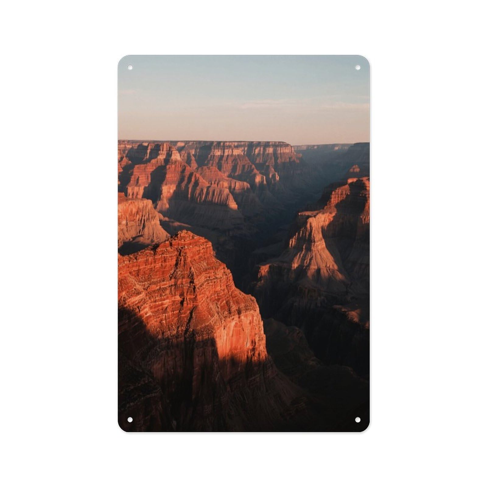 Fekiloot Style Grand Canyon Wall Decor Metal Signs Tin Signs Poster