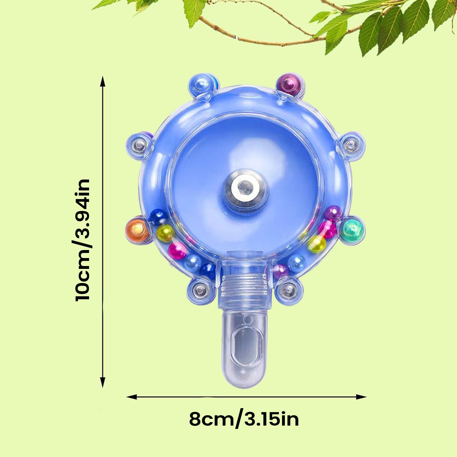 Whirling Bird Wheel, Interactive Foraging Toy, Treat Exercise Wheel with Rotating Feature, Play Parrot Activity Acrylic, Bird Toy with Engaging Style, Pet Accessory for Conure Cockatiel Courtyard - image 2