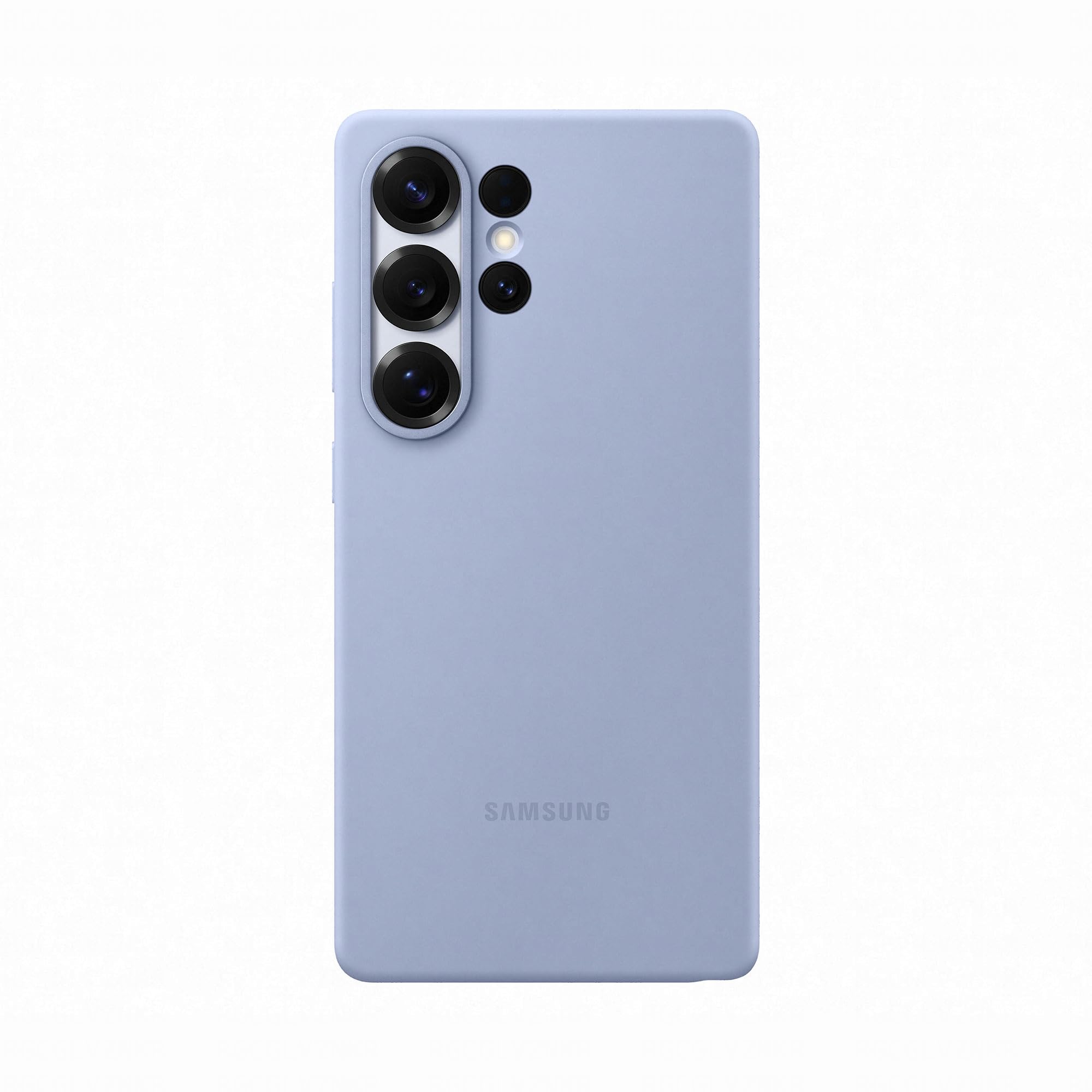 SAMSUNG Silicone Case cover colorata in silicone per Galaxy S25 Ultra, Light Blue