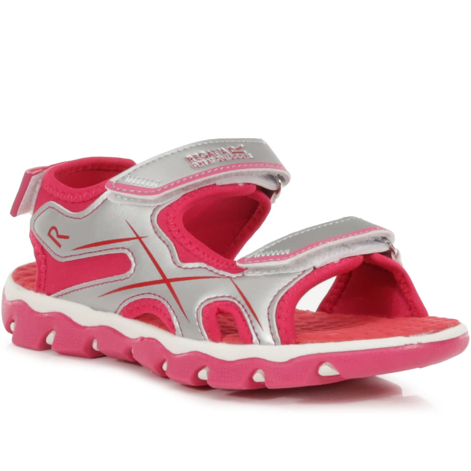 Regatta Kids Kota Drift Walking Sandals - Silver Dutchess - 10 Child UK