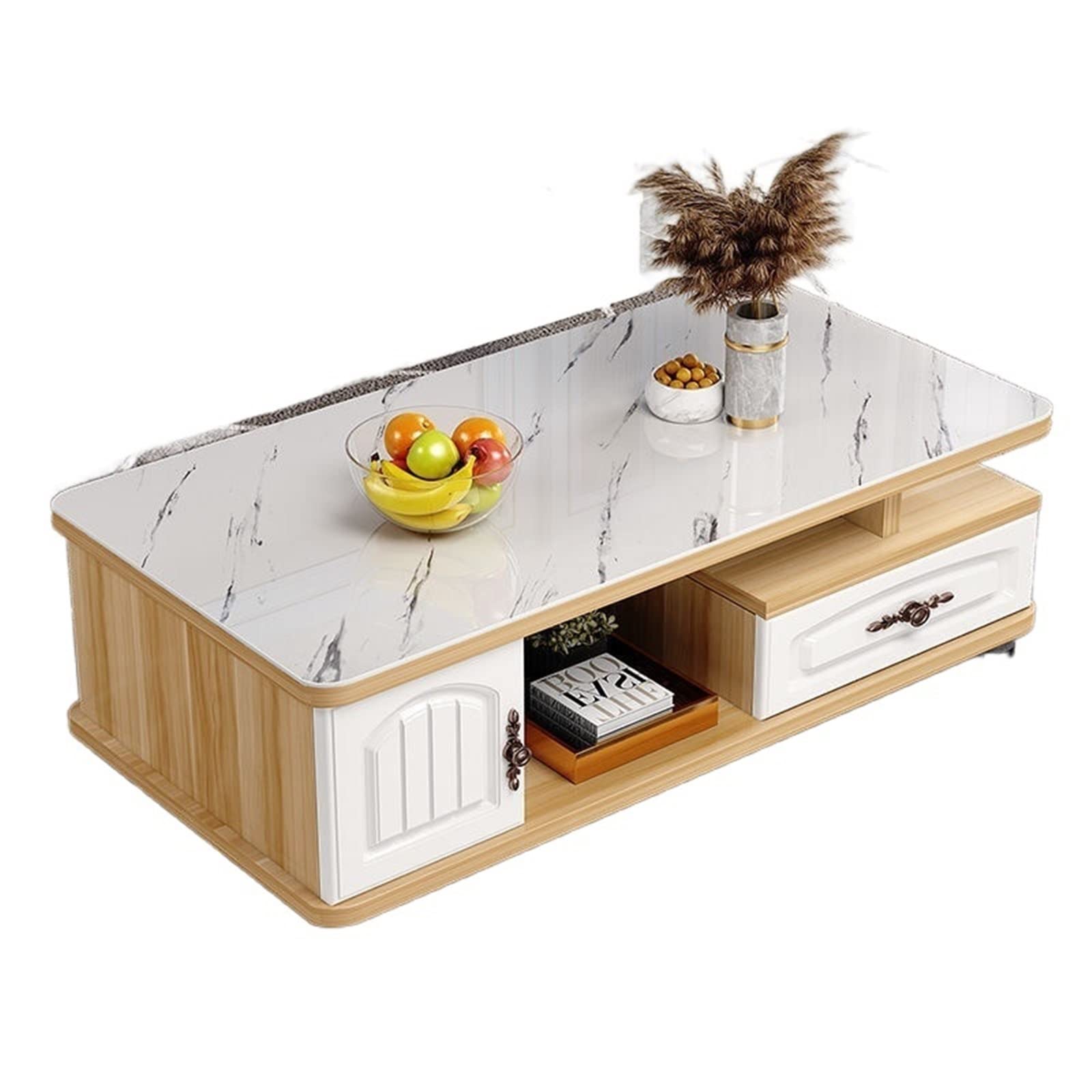 YEPREM Table, Bed Console Table Side Coffee Center Nightstands Desk Console Table Lateral Dining Floor Furniture