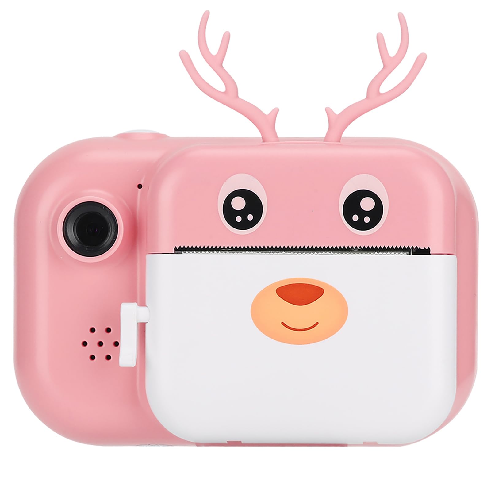 Luqeeg Print Camera, 1080P Portable Thermal Toys Camera with Dual Lens, Photo Streaming, Instant Printing, Variety Mode to Record Beautiful Moments (PINK)-image-31