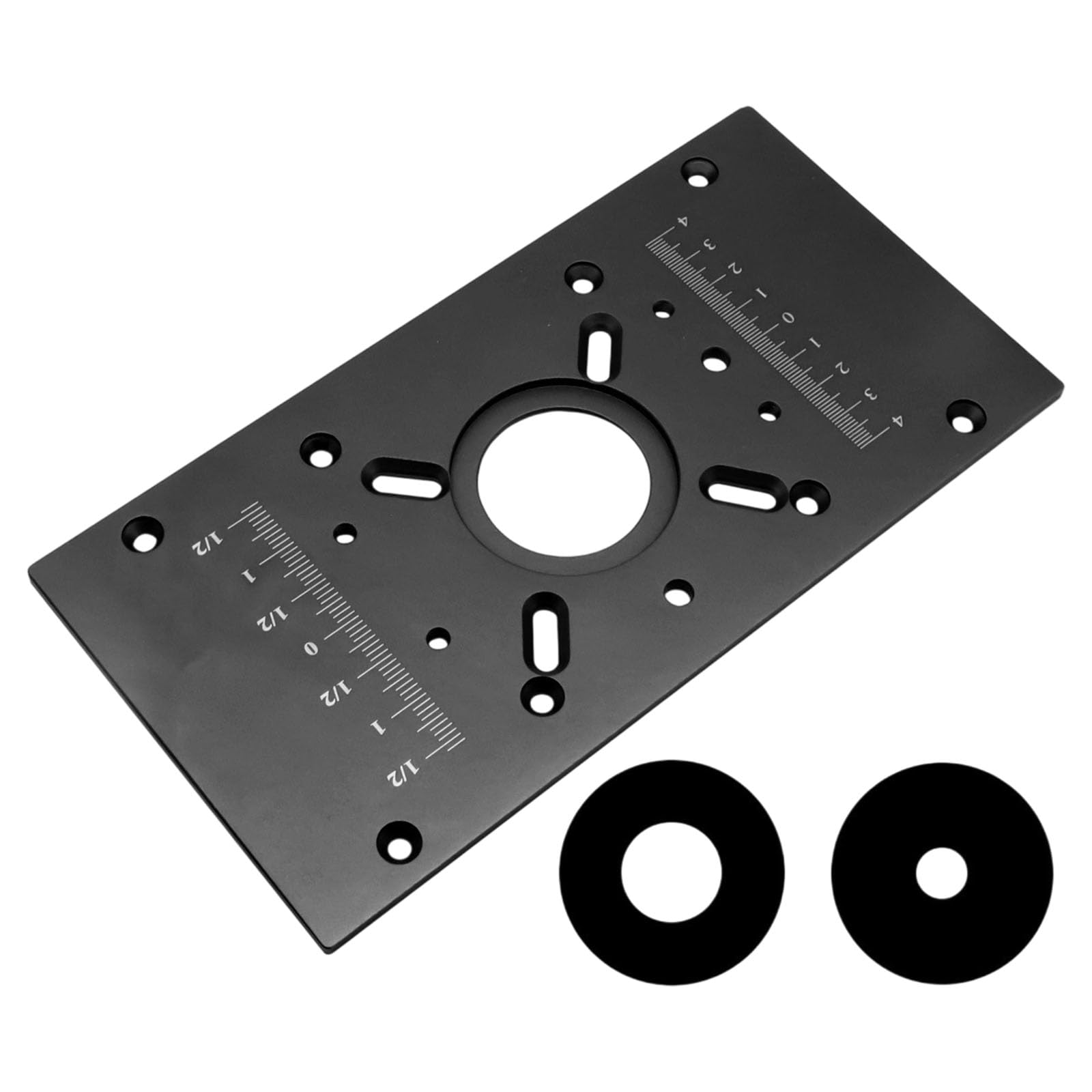 Thin Aluminum Mixture Mounting Base for Engraving Machines Highlighting Against Slip Plan and 500mm Height Extent Toss Plate for Woodworking