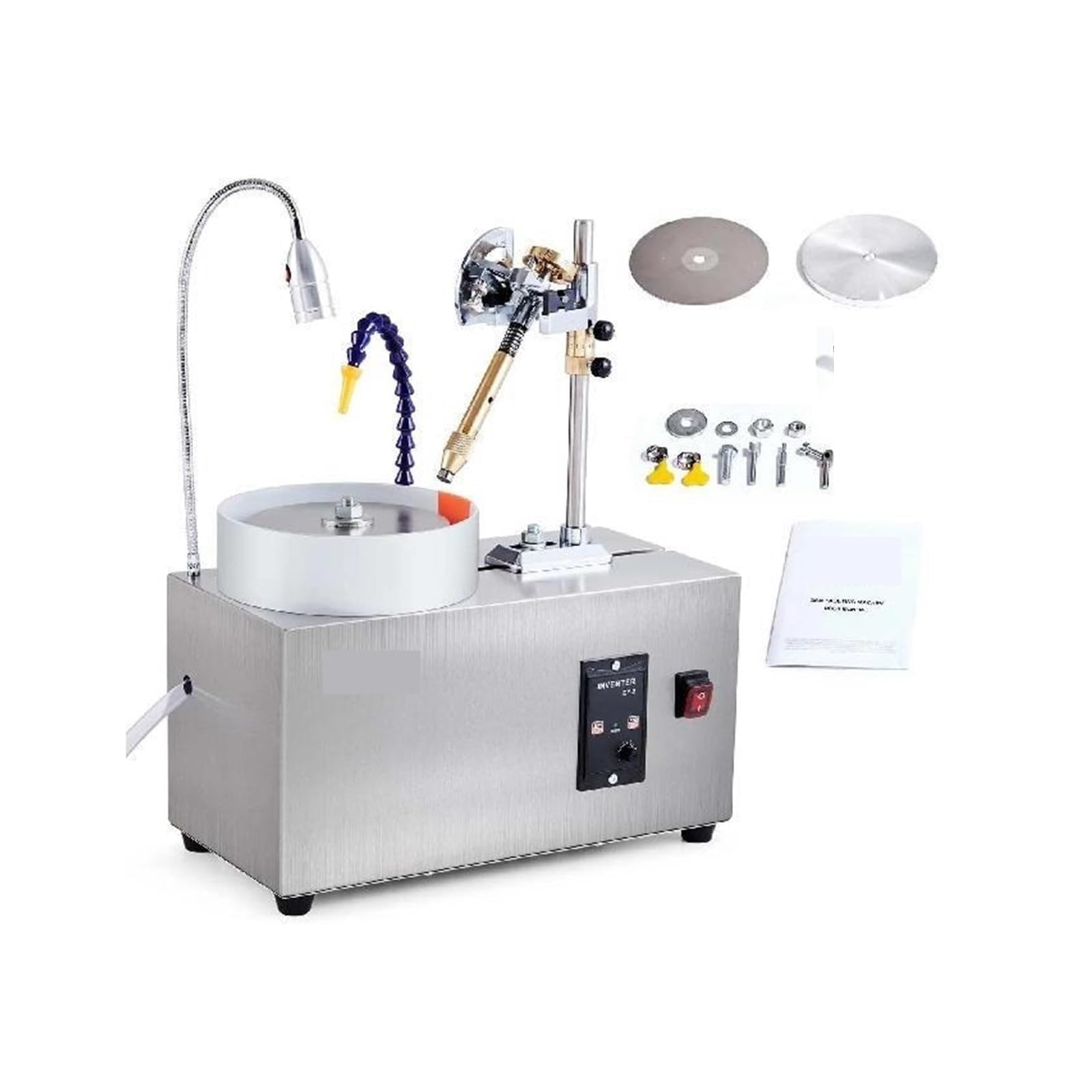 Máquina facetadora y pulidora de jade con velocidad de 0-2980 RPM