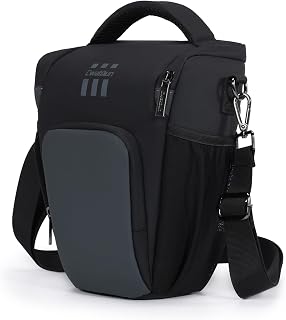 Cwatcun DSLR Kameratasche, Camera Bag Schultertasche für Fotografen