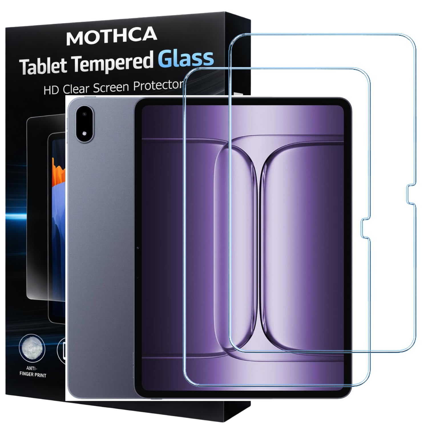 Mothca Premium Tab Tempered Glass For OnePlus Pad Go 2 12.1 // OnePlus Pad 2 With Installation kit (Pack of 1) — Amazon image 23