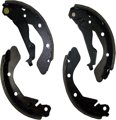 Goodyear Frenos GYS814 | Zapata de freno trasera premium para Chevrolet Aveo 17-04, Aveo5 11-06, Spark 21-11; Pontiac G3 10-09, Wave 07-05; Suzuki
