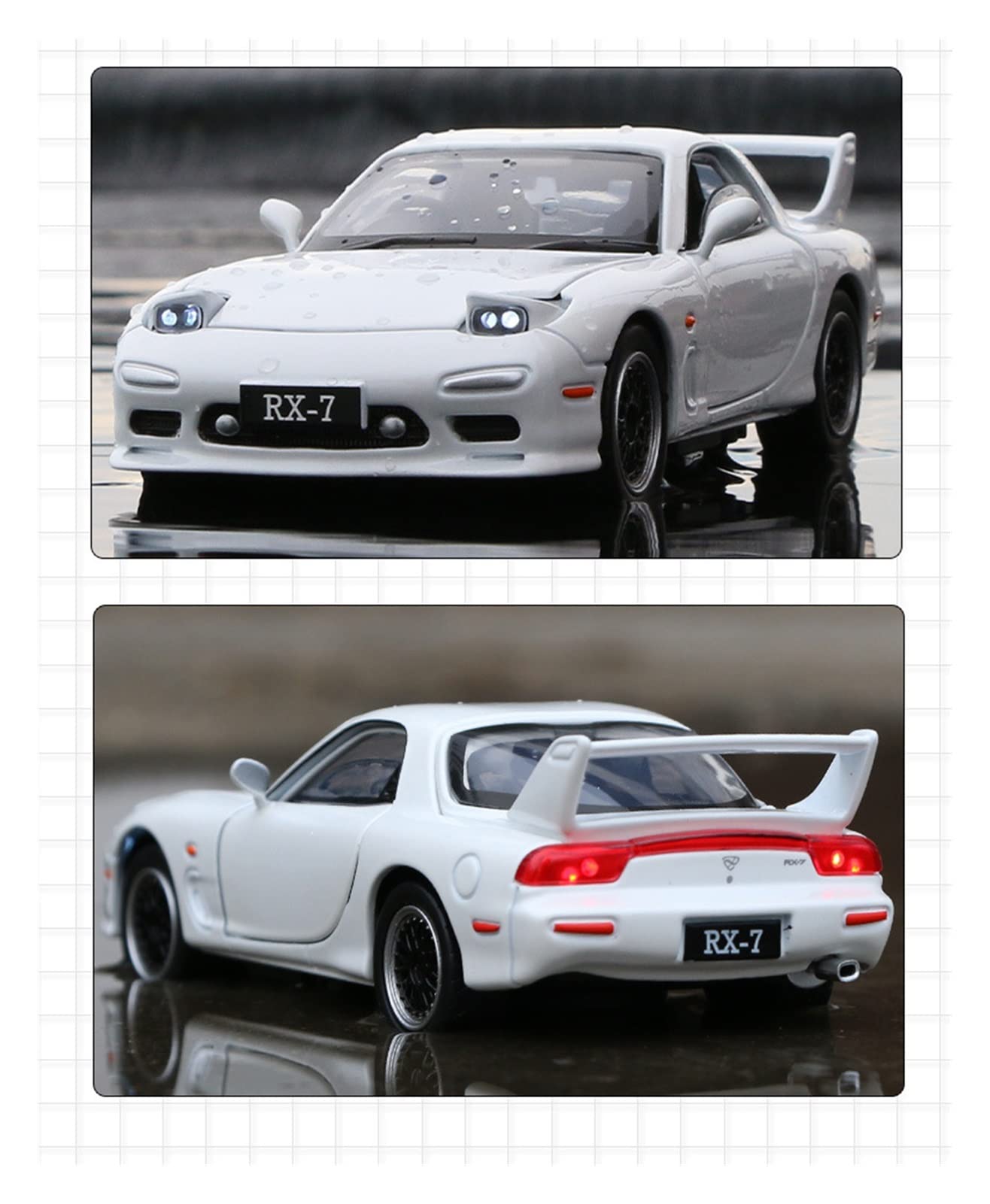 Amazon | ミニカー スケールモデルカー 1/32マツダRx7 FD3S