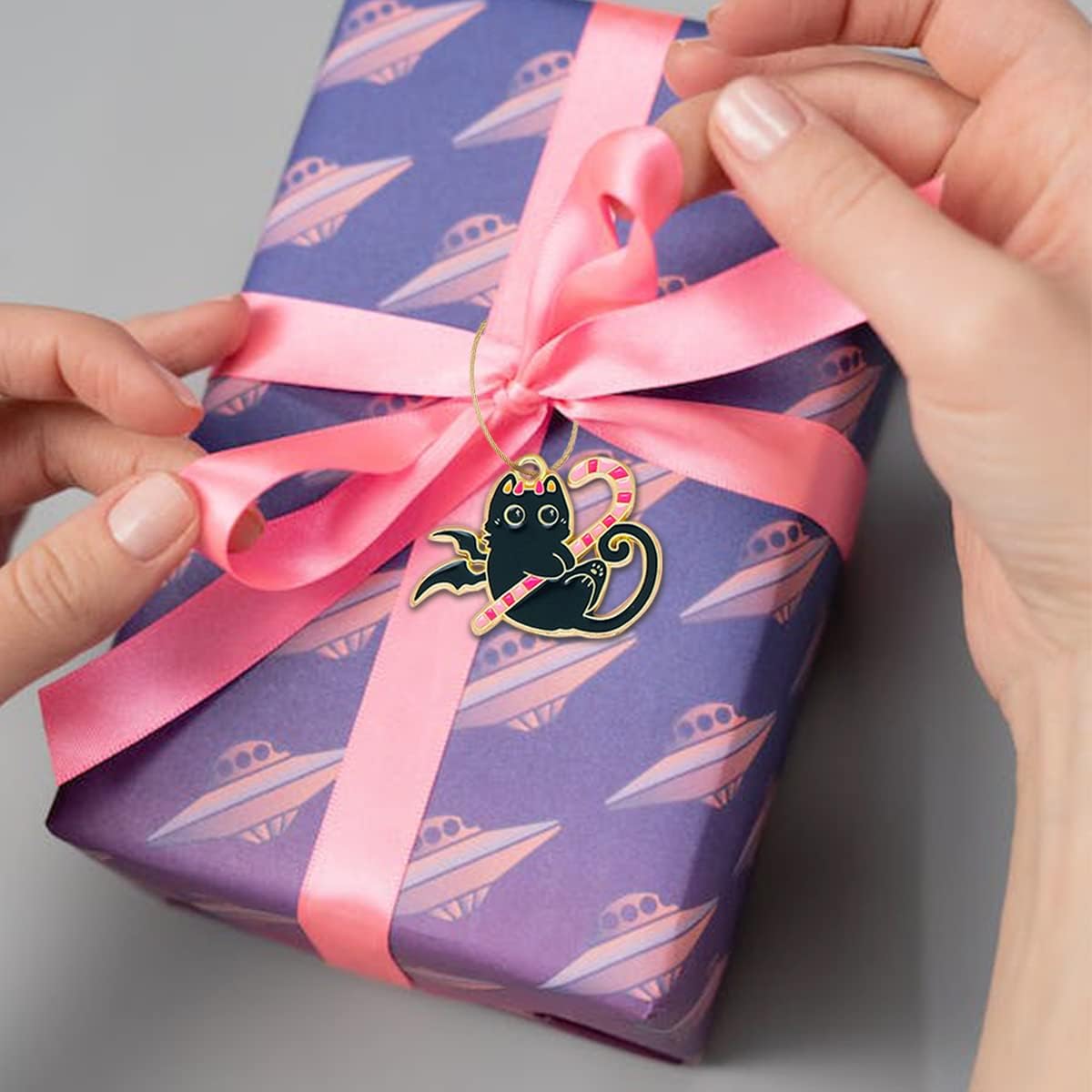 Halloween Cat Charms, Cat Charm Enamel, Cute Charms for Jewelry Making Earring Necklace Bracelet Pendants Crafts - Image 7