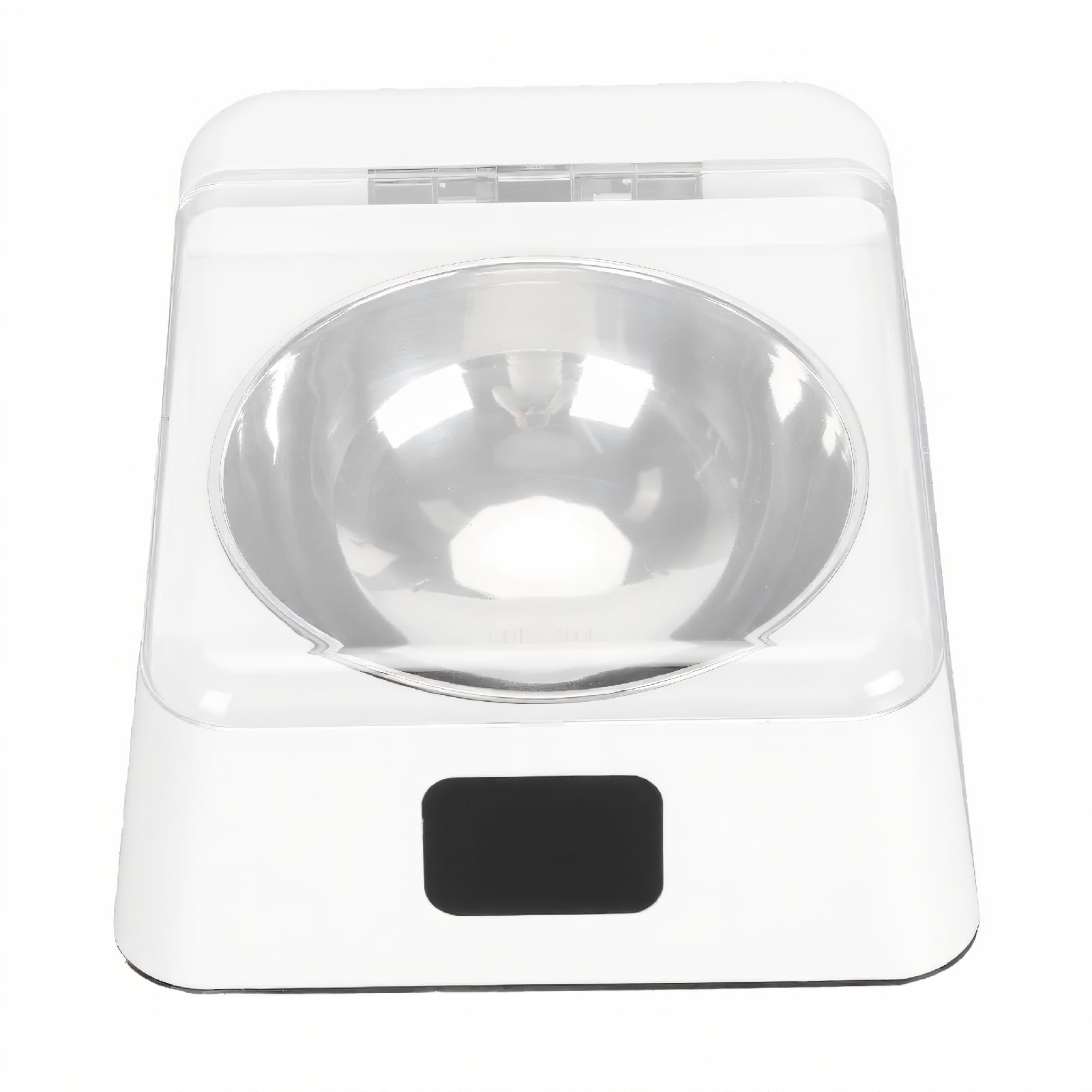 Alimentatore automatico per gatti con sensore a infrarossi, alimentatore automatico per gatti, coperchio aperto, con coperchio automatico, ciotola rimovibile, alimentato a batteria, coperchio con