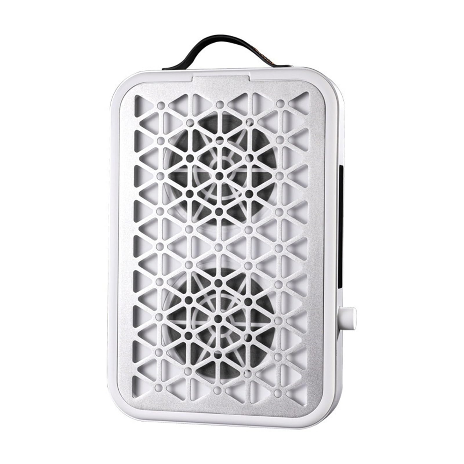 Dust Extractor, Ultra-Thin Quiet Nail Dust Collector Dual-Turbo Powerful Suct Vacuum Filter Machine for Filing and Removal for Beginners