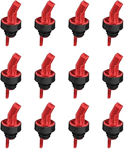 Great Credentials - Vertedor de licor transparente (12 unidades)