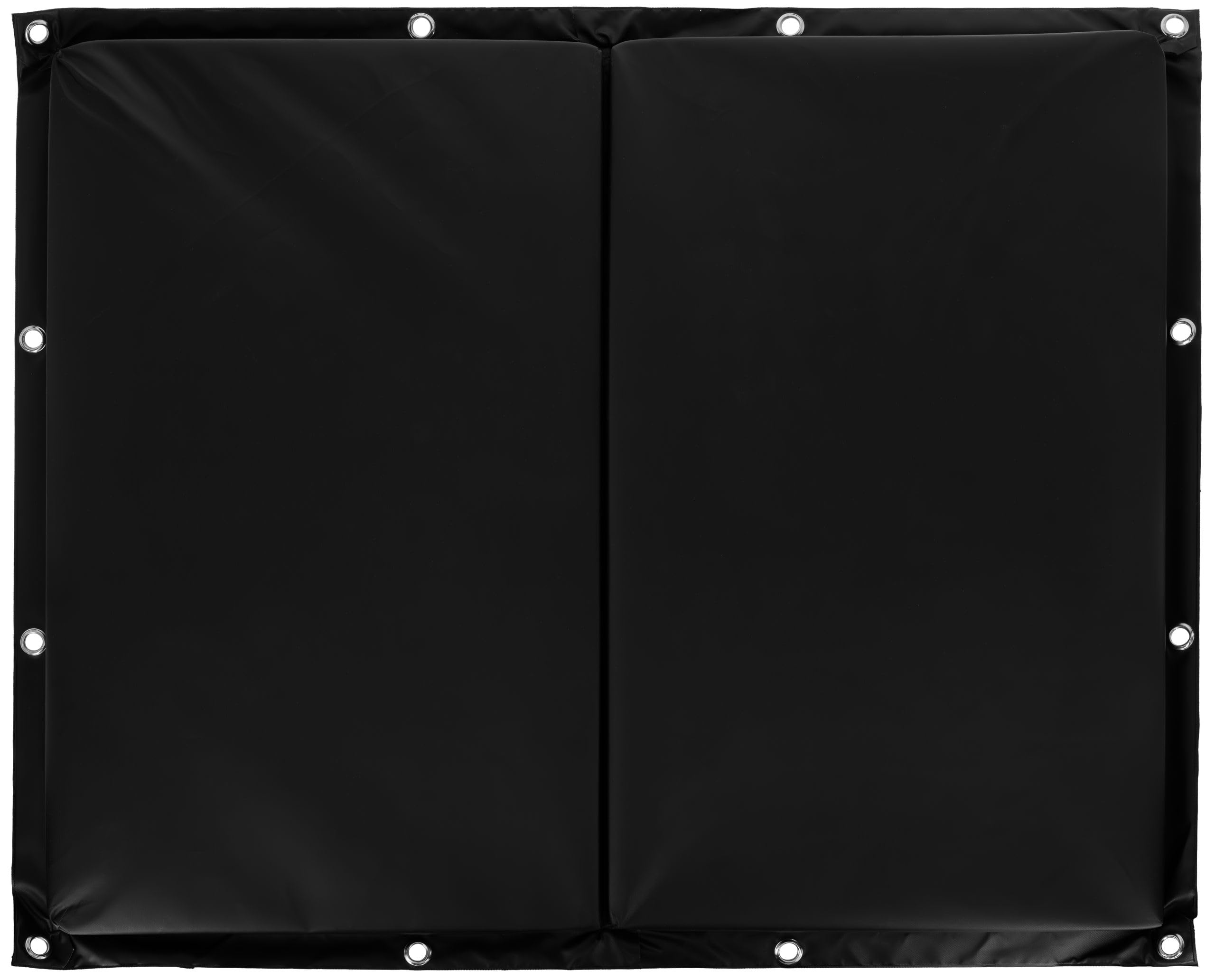 Kerbl Kickpad, Trittschutz für Pferde, Stallzubehör, 120cm Länge 100 cm Breite 4cm Höhe, schwarz, 3230533