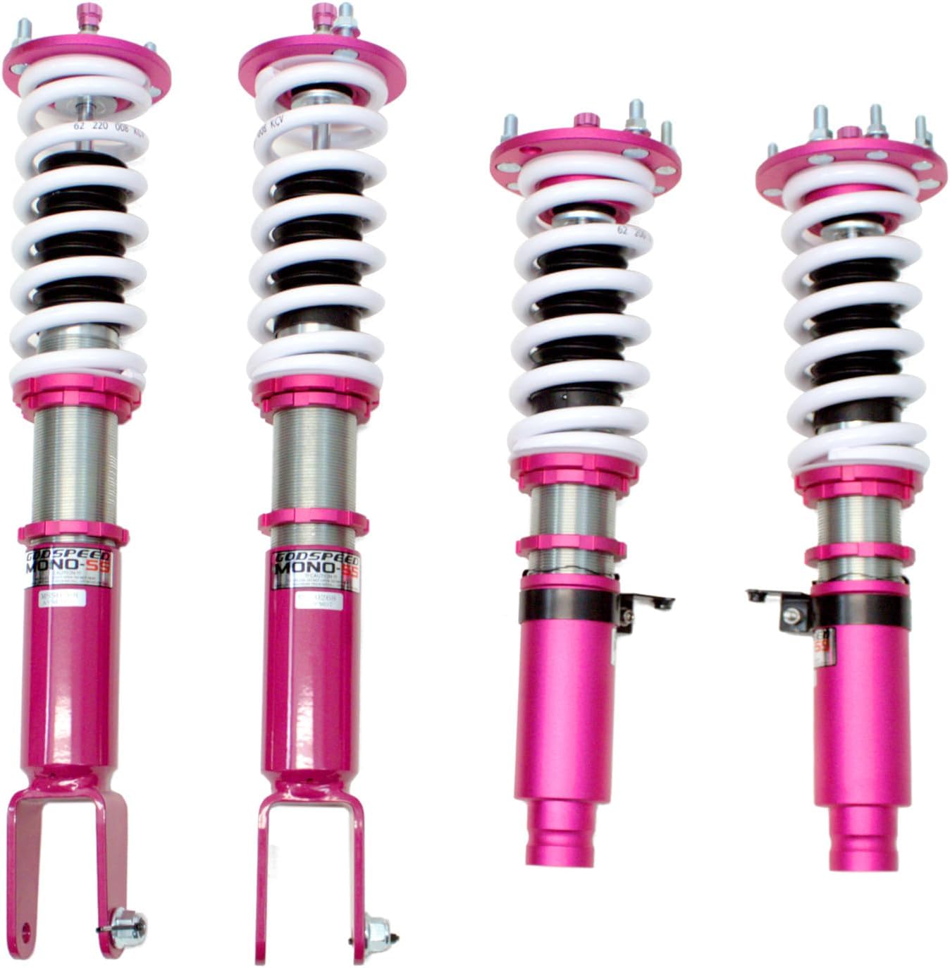 Godspeed MSS0268 MonoSS Coil-overs Suspensions Kit for #Honda Crosstour (TF) 2010-15, 16 Levels Damping, Ride Height Adjustable