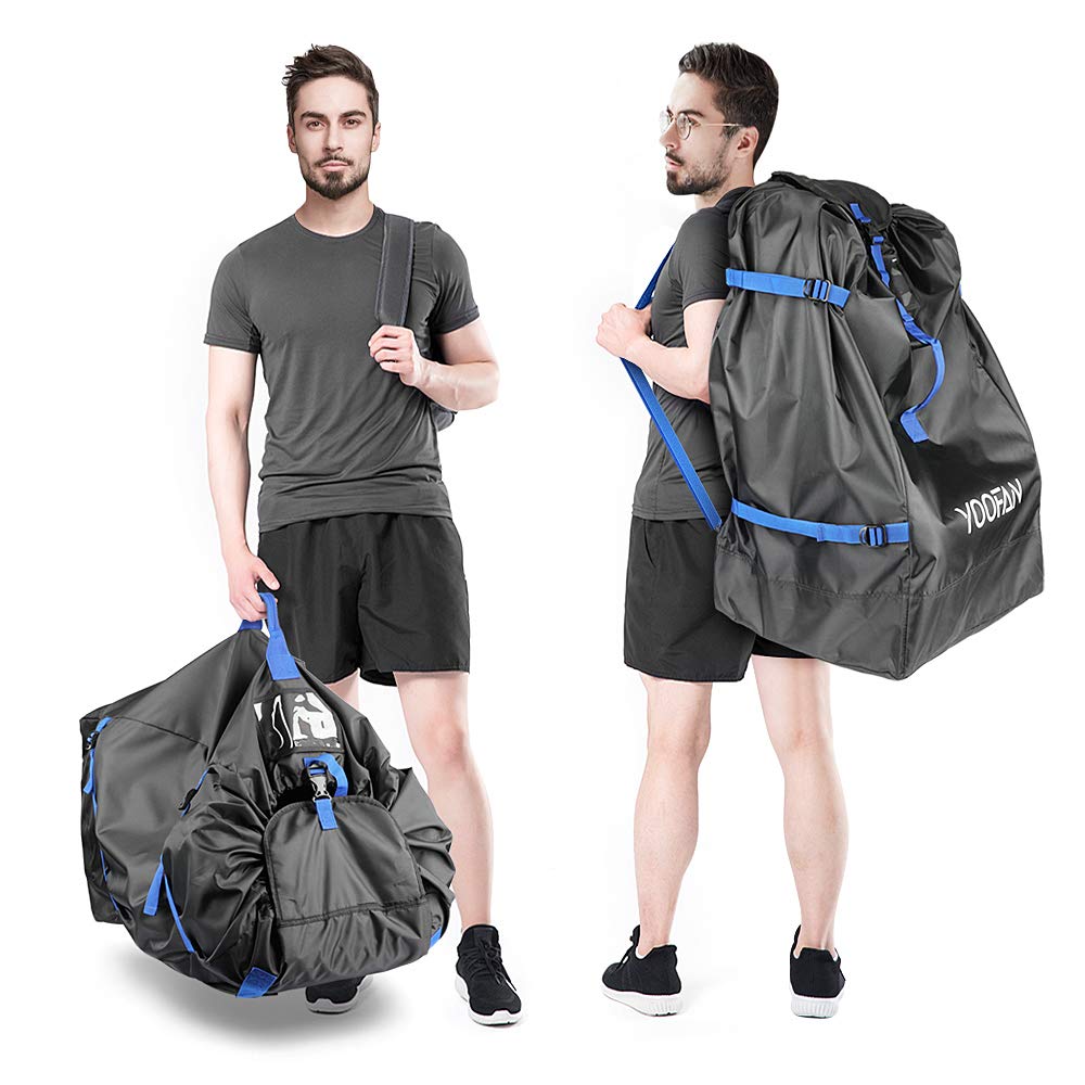 YOOFAN Sacca Porta Passeggino-Impermeabile Borsa Viaggio, per Aereo con ID Finestra, Cinghie a Manoa e Tracolla Regolabile- Perfetta Seggiolino Auto Passeggino