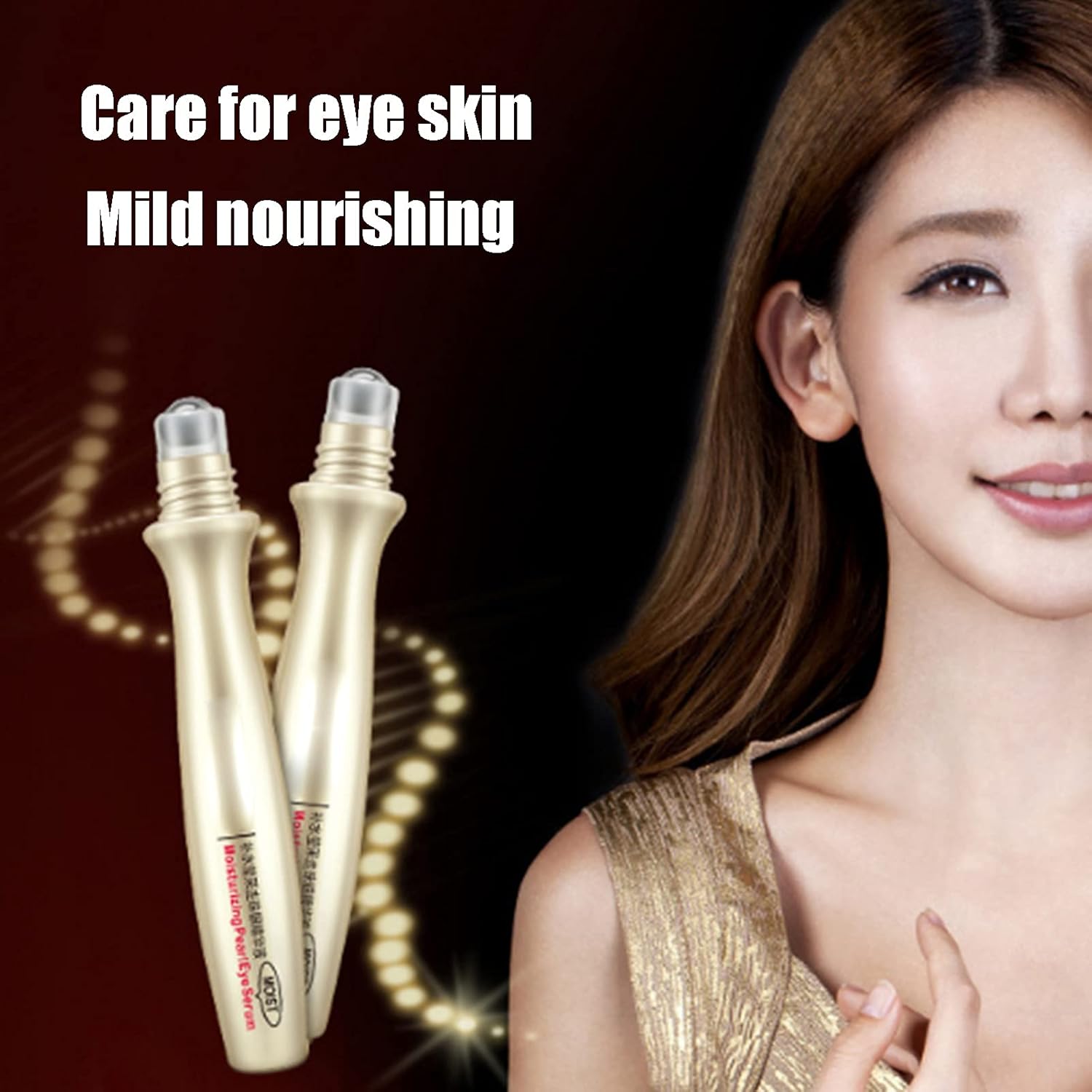 15ml Eye Roller Serum, Roll‑On Eye Cream Moisturizing Nourishing Under