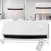 Ar Condicionado Portátil 1800W Aquecimento e Resfriamento Controle Remoto e Toque