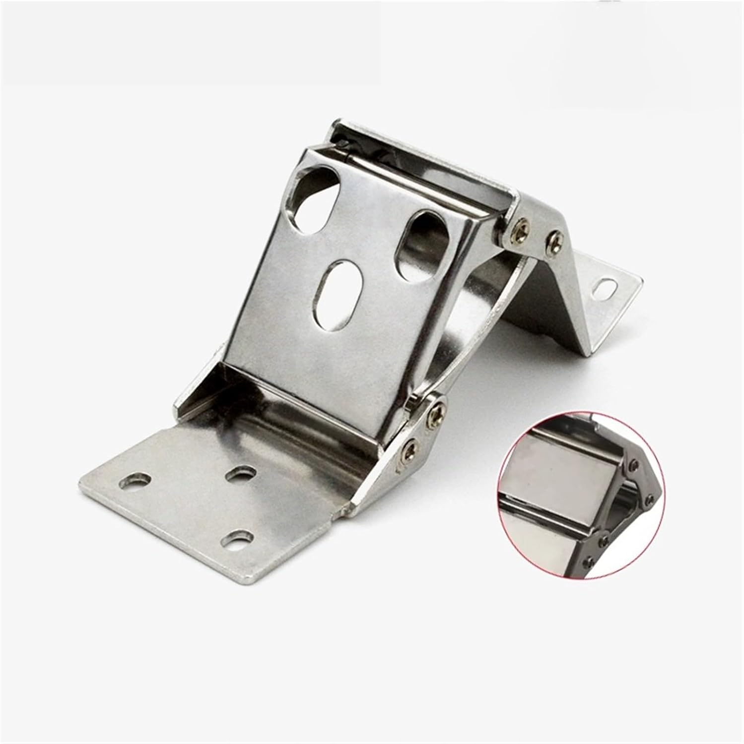 304 Stainless Steel Folding Hinge Industrial Machinery Equipment Cabinet Door Hinge 1Pcs