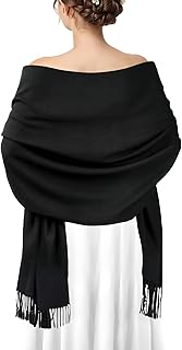 AURUZA Shawls and Wraps for Evening Dresses, Soft Pashmina Shawls for Women, Pashmina Shawls