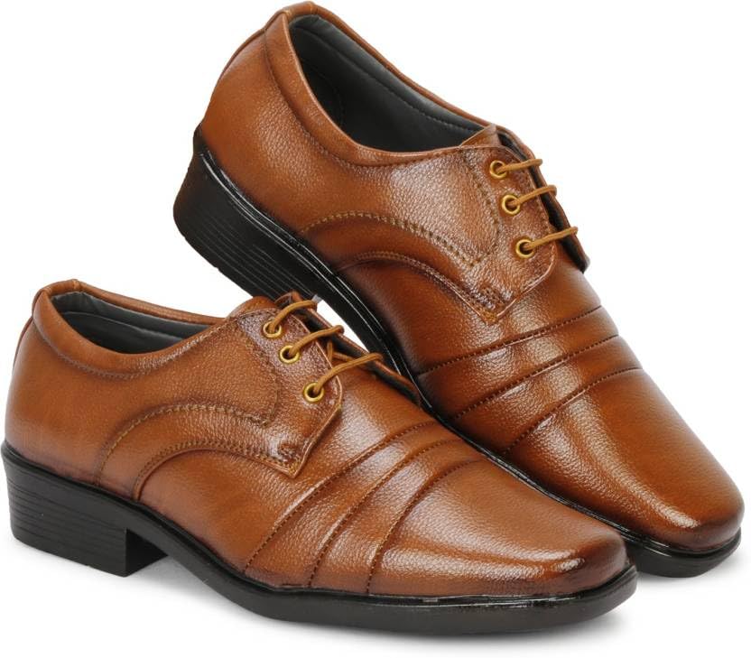 WENZEL Lace Up Formal Shoes for Men Il Casual Shoes for Men Il Shoes for Office & Parties & All Occasions Shoes ) Tan (B0CTFF7873) Amazon Price History, Amazon Price Tracker