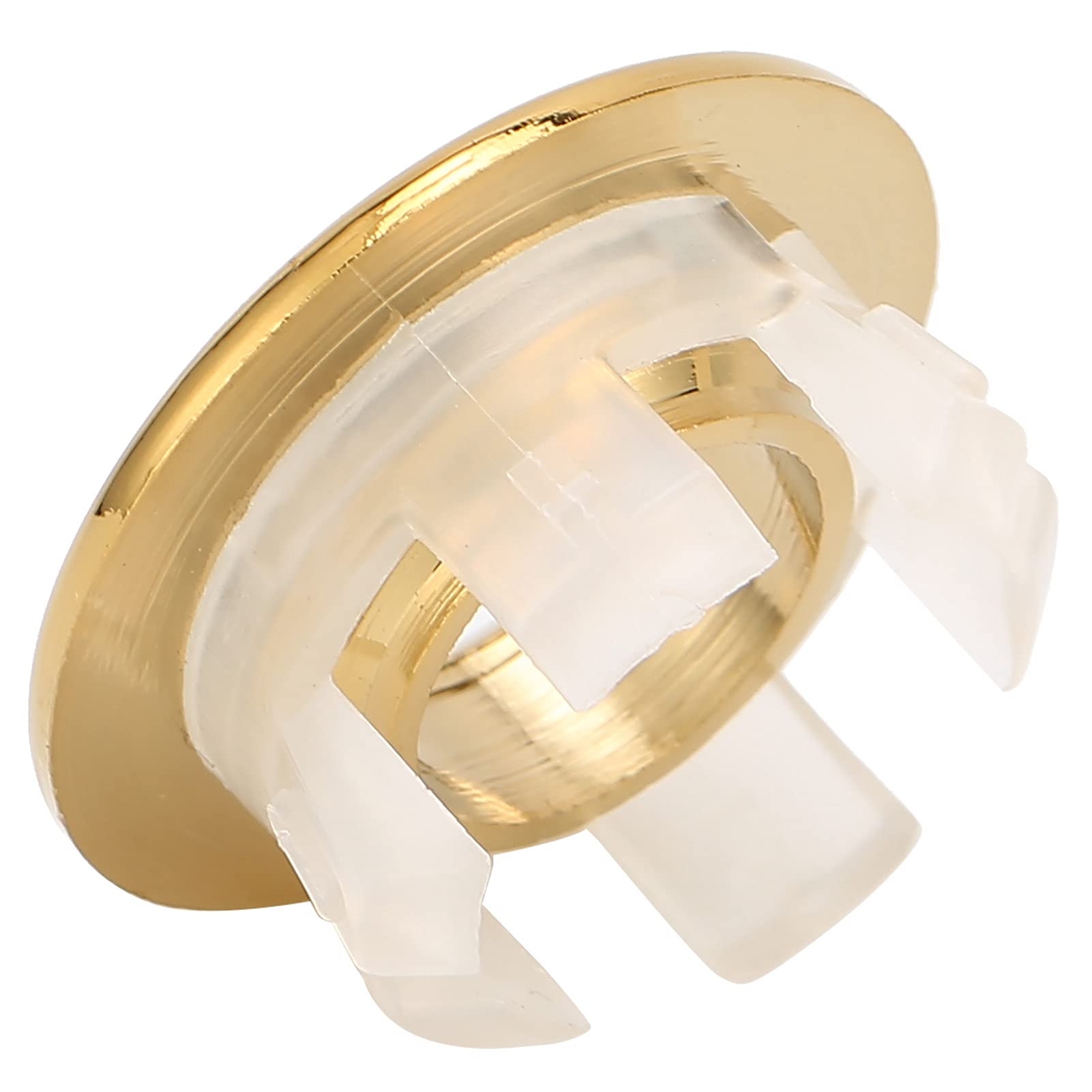 Tapa de desbordamiento para fregadero latón circular - Anillo de repuesto inserto lavabo cocina