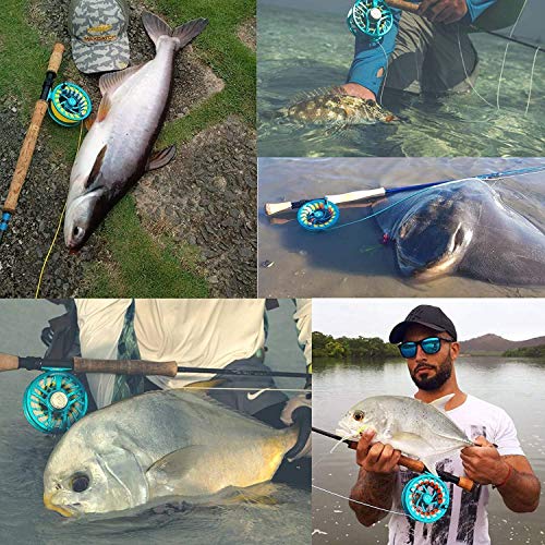 Maximumcatch Sparta Fly Reel Fully Sealed Lightweight Expert Fly Fishing Reel(3/5wt, 5/7wt, 7/9wt, 8/10wt) (Black, 8/10wt) - Image 6