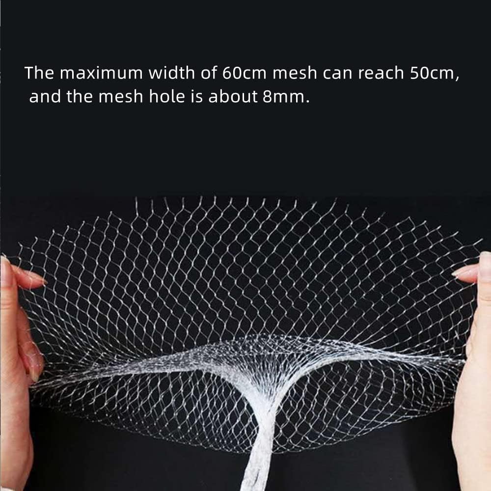 100 pieces nylon mesh net bags reusable mesh bags, Seafood Boiling Bags,Fruit and Vegetable Produce Packaging Net,24 Inch