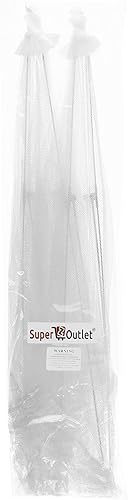 Miniatura 4 de Super Z Outlet Cubierta grande de malla con marco de alambre para tienda de campaña, para picnic al aire libre, barbacoa, camping, protección de