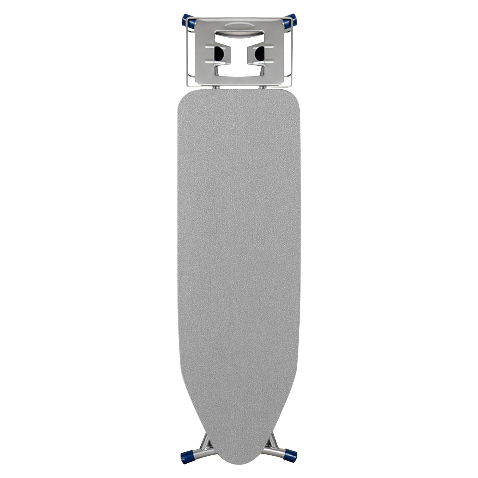 Tabla de Planchar Grande 5 Altezza Regolabile con Supporto per Ferro y Soporte para Mangas, Mesa Planchar Plegable de Tamaño Completo con 1 Funda de Repuesto, Gris