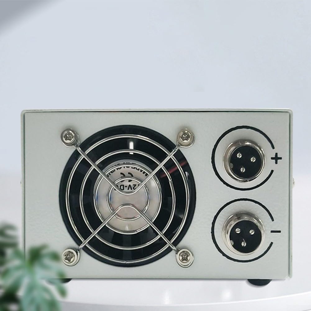EBC-A20 für Batteriekapazitätstester, 20 A, Entladungsanalysator für Säure, Lithium, Eisen, Phosphat, mit LCD-Display, USB-PC-Steuerung, weißes Metallgehäuse, 150 x 120 mm