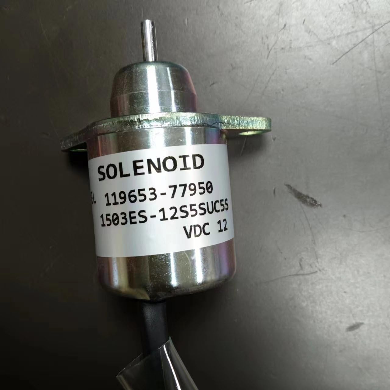 SOLENOIDE DI SPEGNIMENTO SHUTOFF SOLENOID 12V 1503ES-12S5SUC5S 119653-77950 119285-77950 SA-4562-T SA-5213-12
