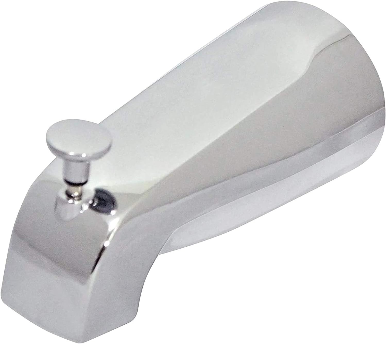 Buy Tub Spout With Front Diverter 1 2 Inch Ips Inside Thread Front End Threaded Spout 5 1 4 Inch Length Chrome Finish Online In Indonesia B07yq6ffbw
