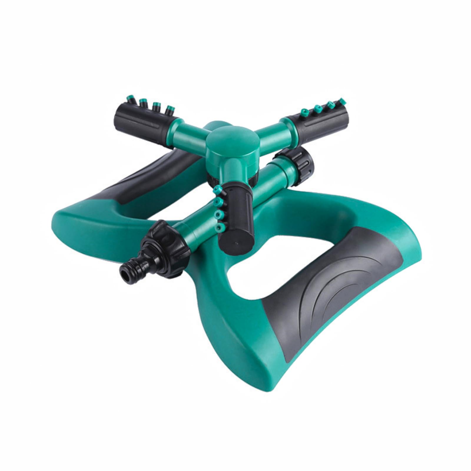Vbvbip Butterfly Base Automatic Rotating Sprinkler, 360° Rotate Lawn Sprinkler with Adjustable Water Spray for Medium to Large Garden, Yard, and Grass Watering System
