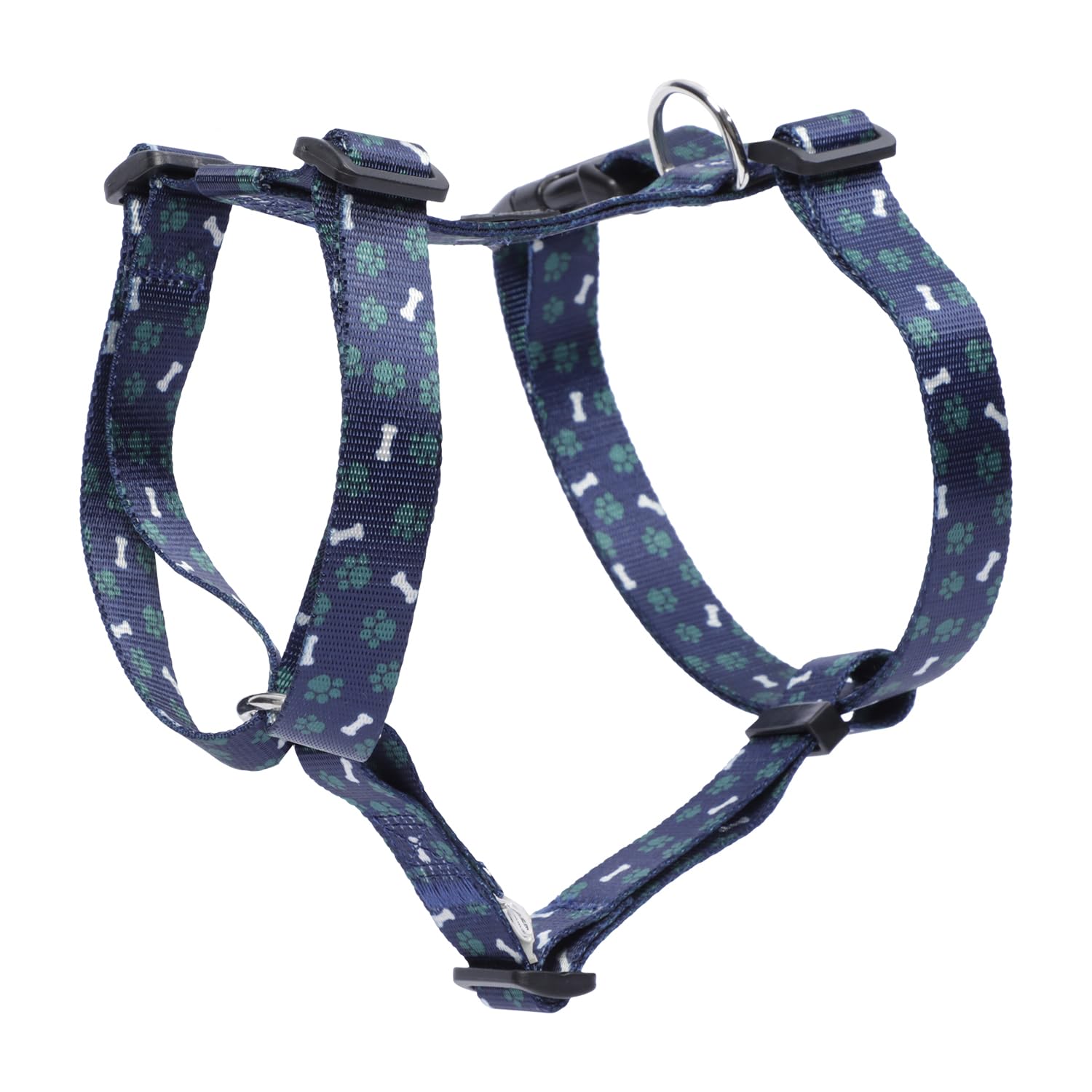 TOTTO, Medium Dog Harness, Figgo Model, Size M, Dog Breastplate, H-Type Design, Adjustable, Reduces Pressure in Trachea