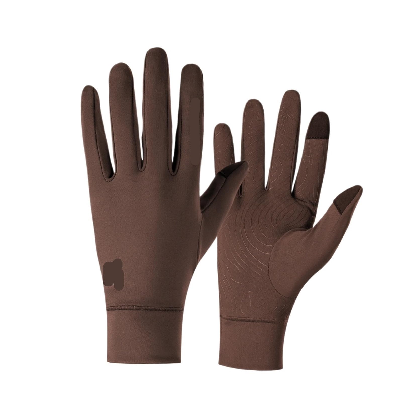 Guantes Ecuestres con Forro Polar Guantes de Ciclismo for Primavera y otoño, Antideslizantes, con Dedos Largos para EquitacióN