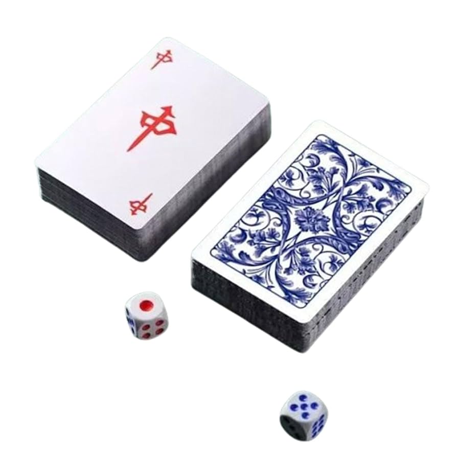 麻雀 Carry  Amazon.co.jp: 中国麻雀トランプ、144麻雀タイル、大きな