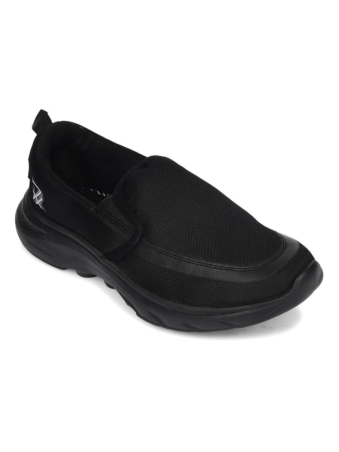 liberty Leap7x VENIS-1D Non-Lacing Sports Walking Shoes for Men - Black | Comfortable and Durable | Suitable for Slip-On Gym, Running, Jogging and Outdoor Shoes for Gents | Cushioned Footbed-picture-7