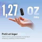 Meoilkolnm 4K 128GB Mini Body Camera, Wearable Action Body Cam, Thumb Size Hands Free Recording Body Worn Camera, Premium Portable Camcorder Mount Anywhere for Work, Travel, Pet Walking (Black) - 2