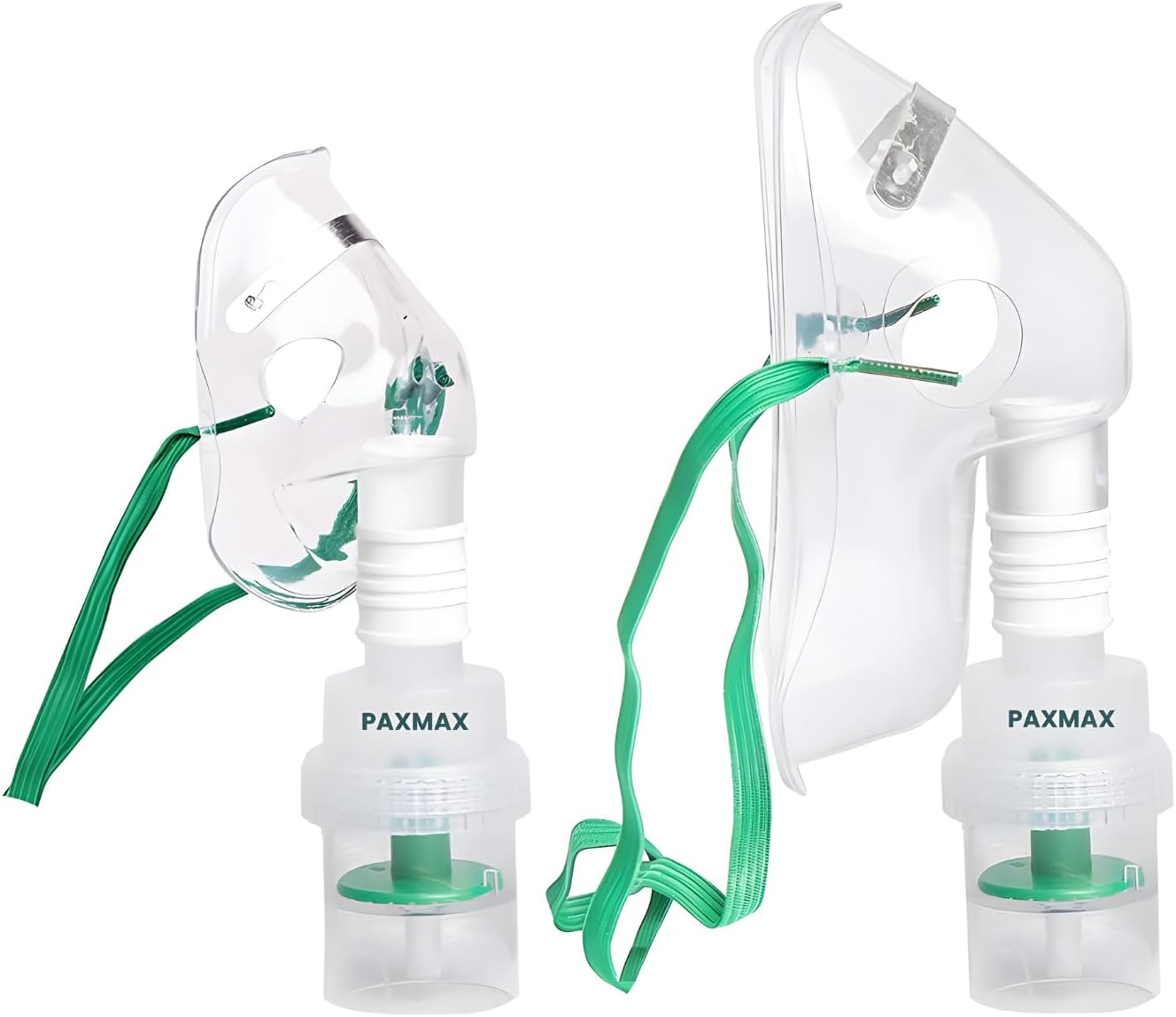 PAXMAX Nebulizer Adult and Child Mask Combo for Nebulizer Machine