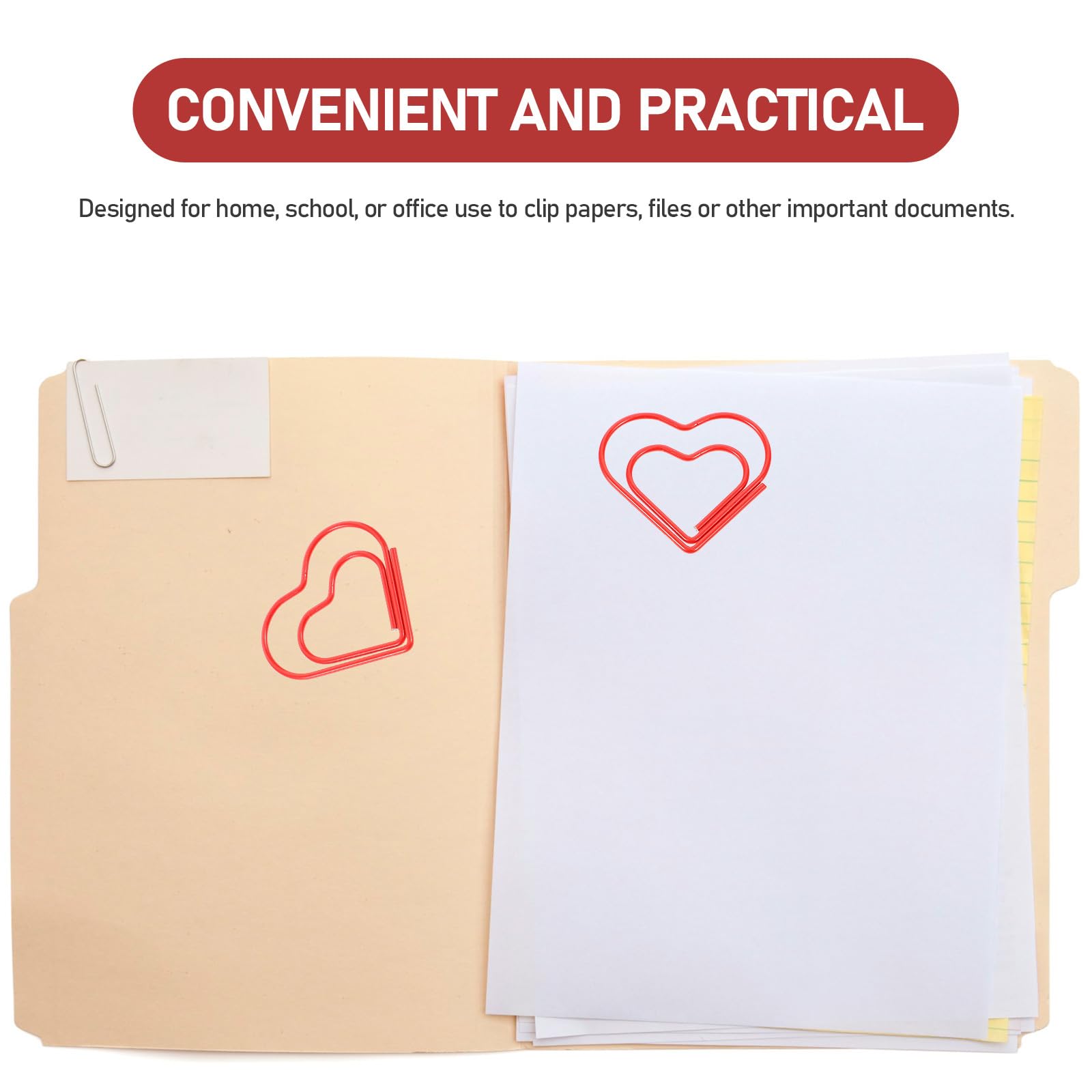 Tofficu Cute Binder 100pcs Home - Image 3