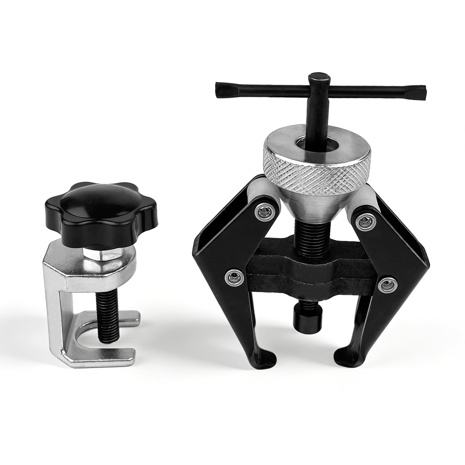 LUMITERRA 2 Stück Wischerarm Abzieher Scheibenwischerarm, 6–40 mm Abzieher Scheibenwischerarm, Leicht zu Bedienen, Batterie Polklemmen Wischerarm Abzieher, Scheibenwischer Auszieher Werkzeug