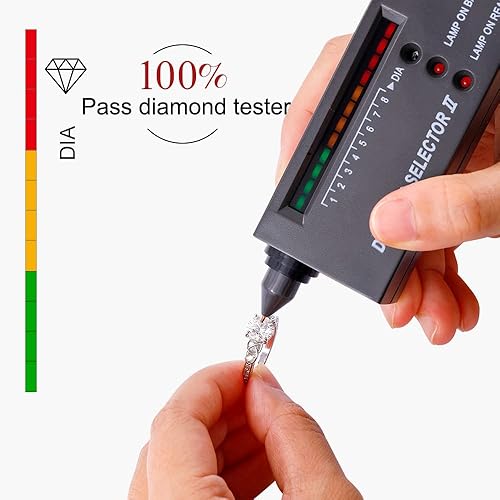 Miniatura 7 de POMODA Anillos de compromiso de moissanita de 1.5 quilates para mujer, plata de ley 925, circonita cúbica, corte redondo, anillos de compromiso