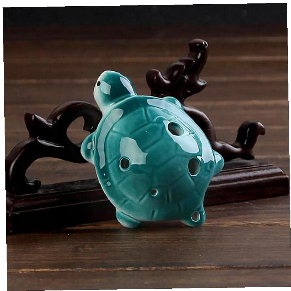 6 Agujero Ocarina Tortuga En Forma De Ocarina Instrumento De Música Ocarina Energía Master Master para Principiante Profesional Ejecutante