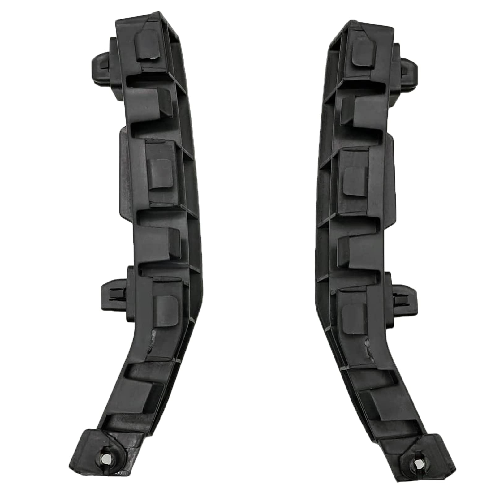Front Bumper Support Bracket Set For 2008–2012 Honda Accord Sedan - LH & RH Retainer, OE 71198 TA0 A00 - ABS Material, Easy Install