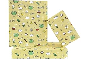Geluode Frog Wrapping Paper | Enchanting Designs for Kids' Special Moments