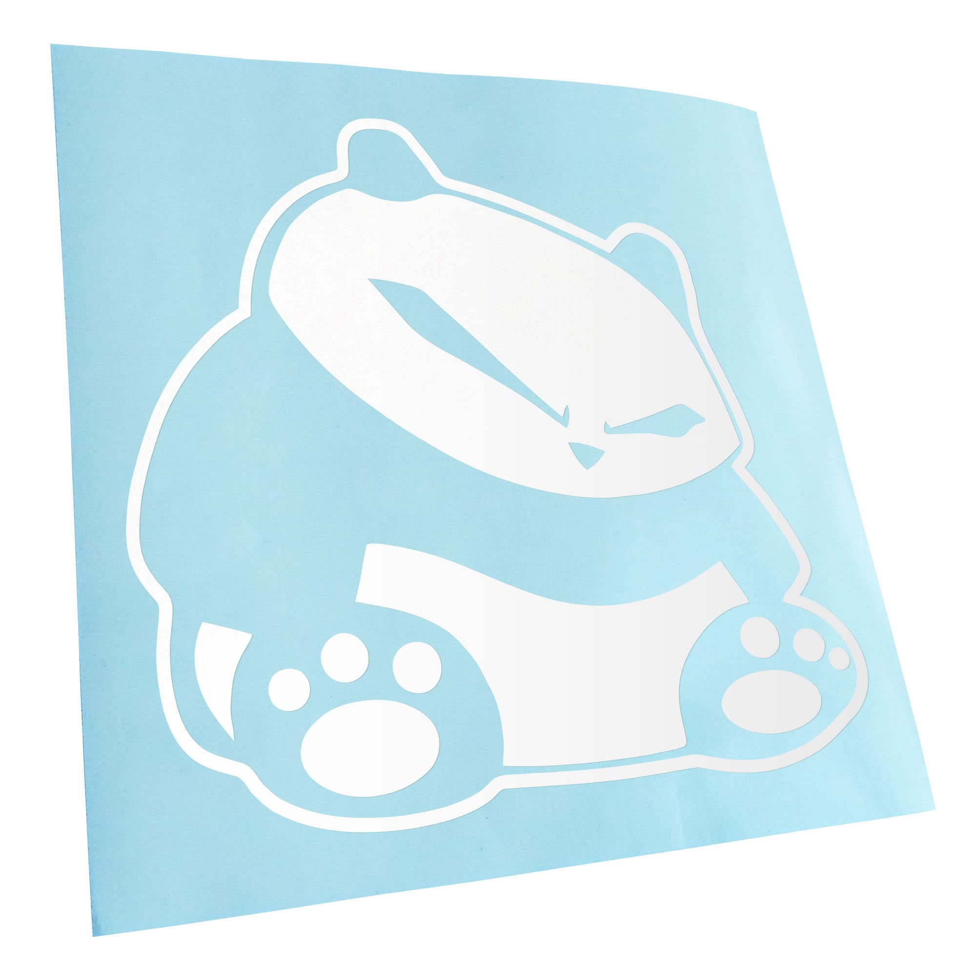 Fieser JDM Decal Racing Die Cut Sticker Panda 10.5 x 10 cm