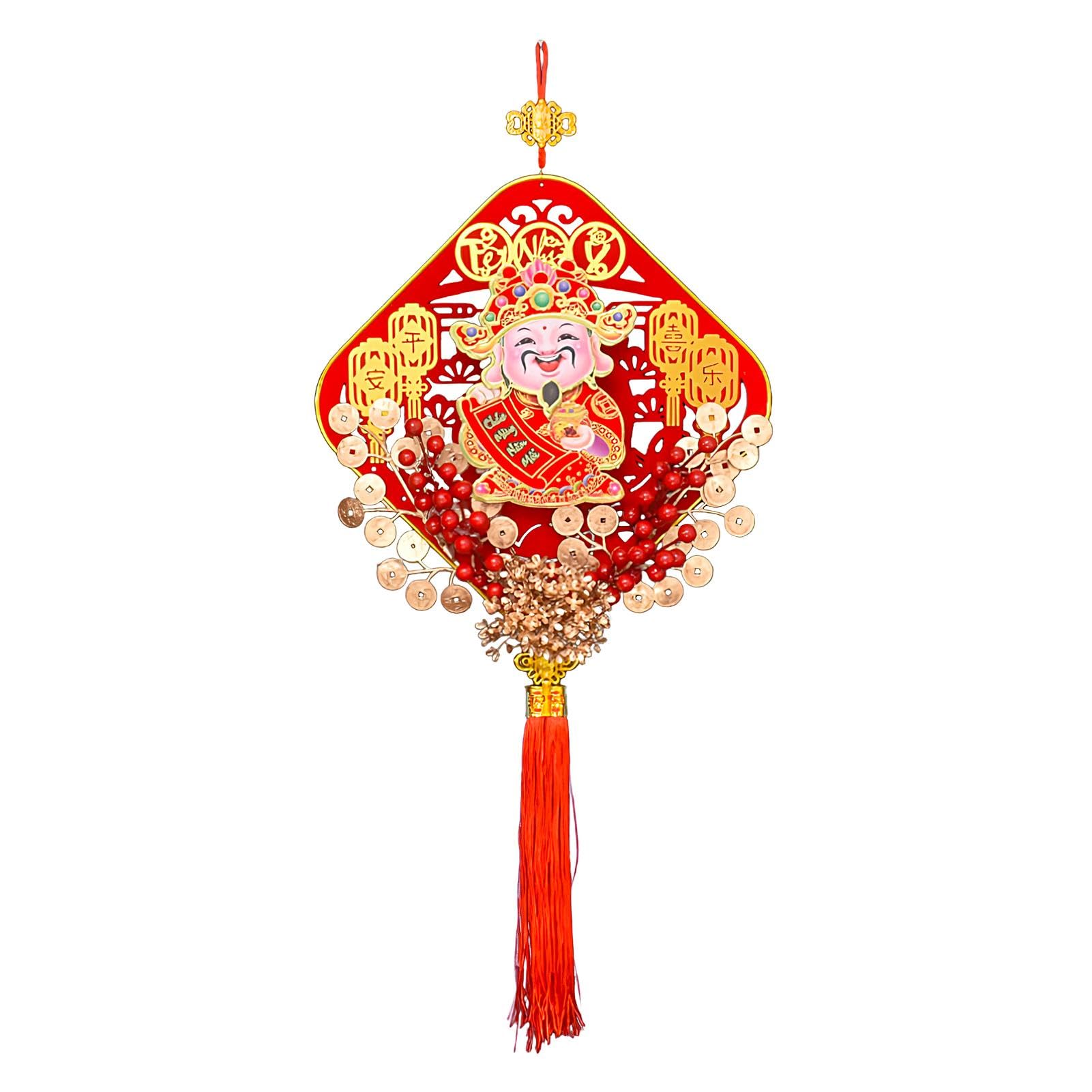 Pendentif de nouvel an lunaire du festival du Têt à offrir en cadeau
