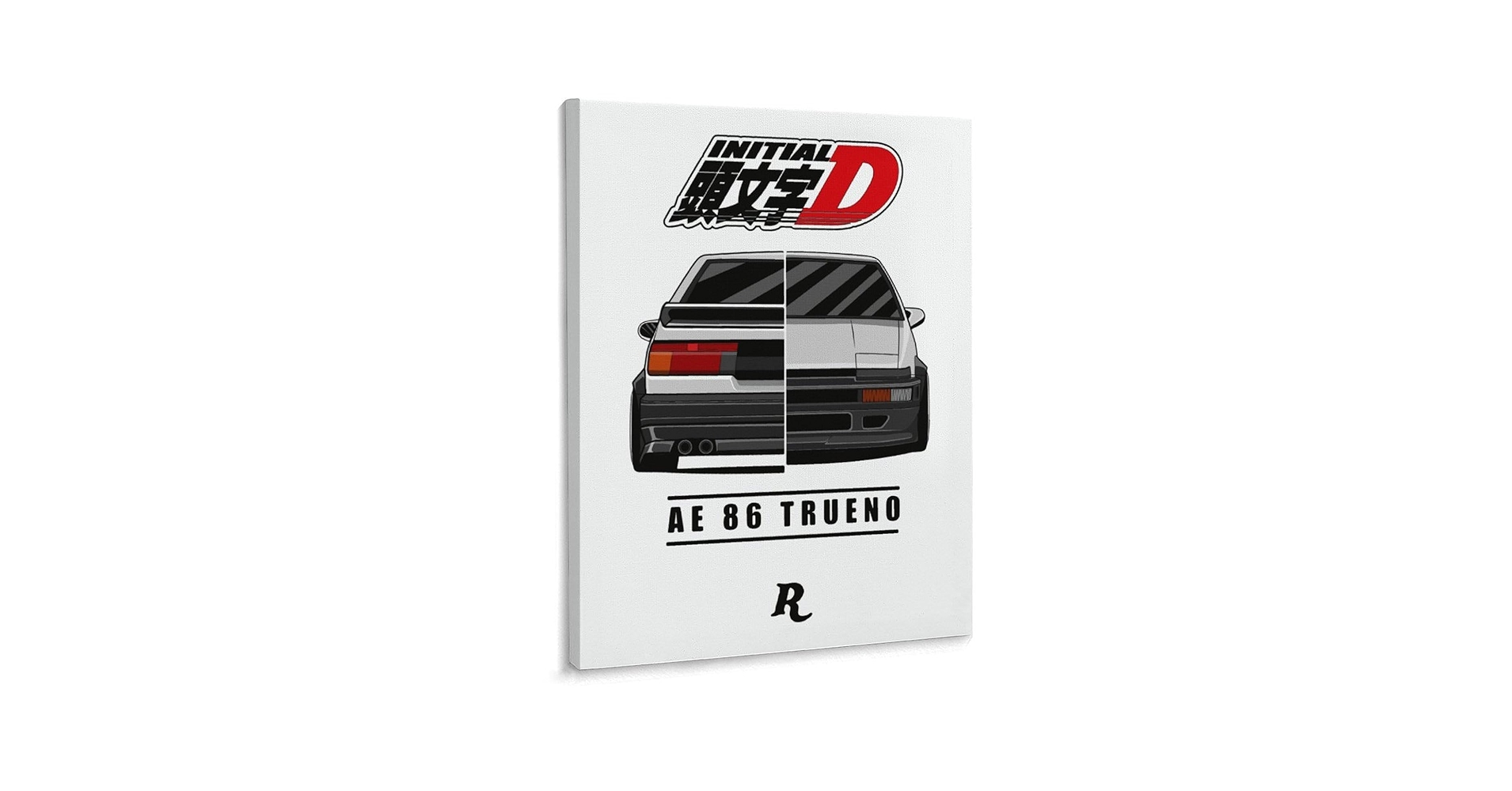 Amazon.co.jp: アートパネル 頭文字d イニシャル D Ae86 装飾画